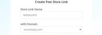 Create Your Store Link